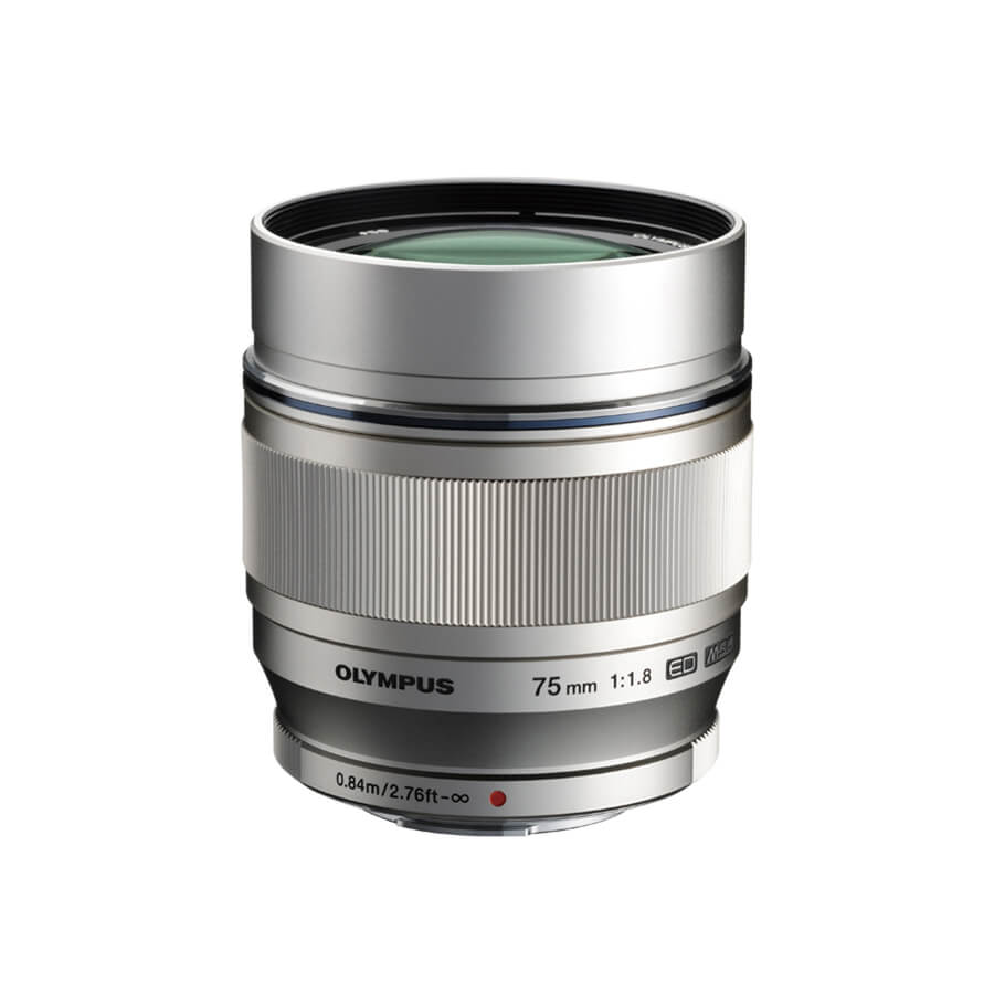 Olympus M.Zuiko Digital ED 75mm F/1.8 – Obiettivo Fisso Per Micro Quattro Terzi, Ritratti E Interni, Nero