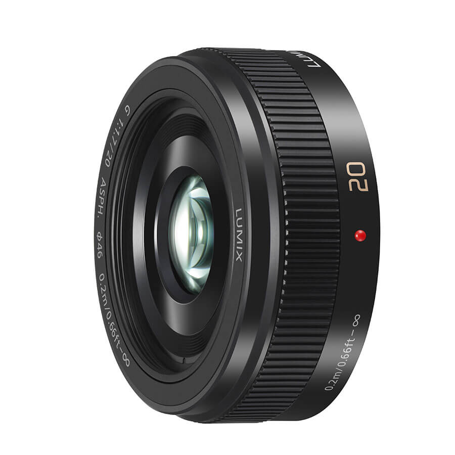 マイクロフォーサーズ用 ルミックス G 20mm/F1.7 + レンズプロテクタ